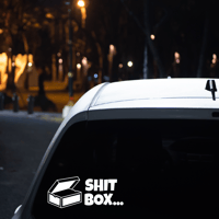 Image 2 of 'Shitbox' Sticker