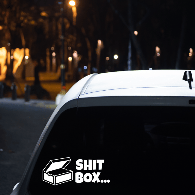 'Shitbox' Sticker