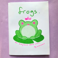 Image 1 of FROGS: AN AROACE ZINE