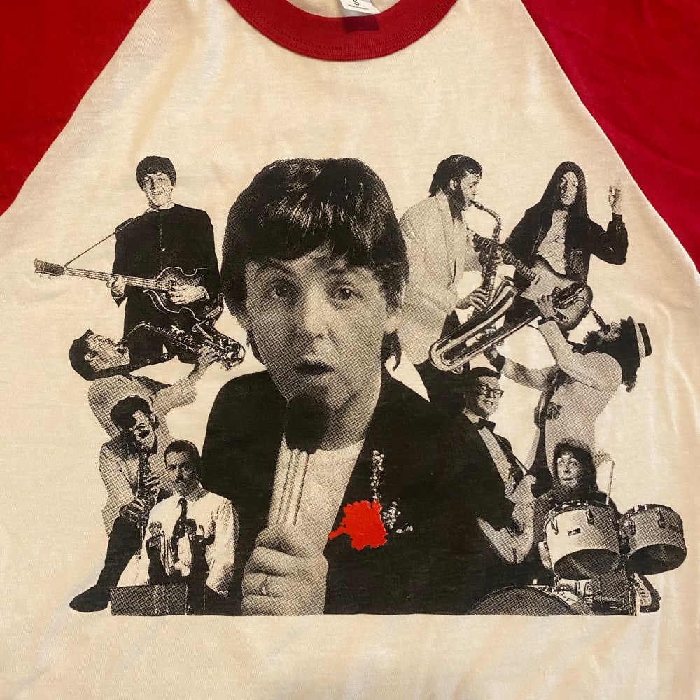 Image of Paul McCartney Coming Up Raglan Baseball Shirt