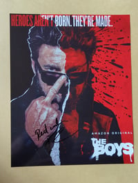 Image 1 of Karl Urban The Boys Signed 10x8 Photo