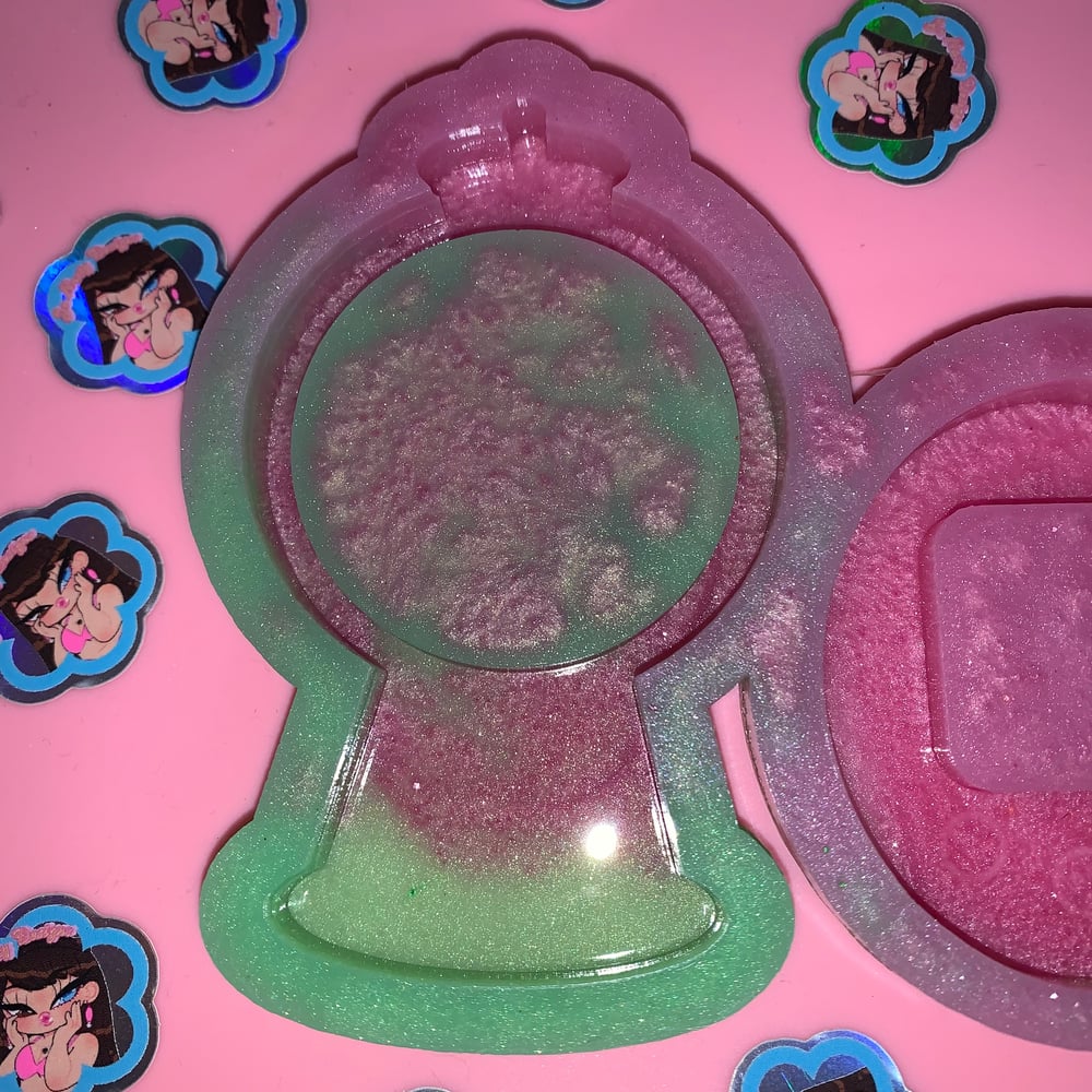 Image of Gumball Machine & Virtual Pet Shaker Silicone Molds