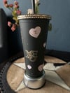 "LOVE" Gold Tumbler