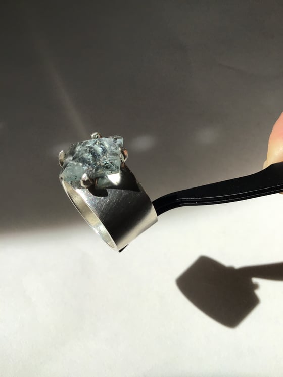 Image of Water of the Sea Aquamarine ring