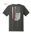 Blackbird Performance Distressed Flag T-Shirt-Grey