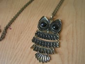 Image of owl necklace