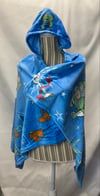 Poncho with hand corner pockets/ cowboy