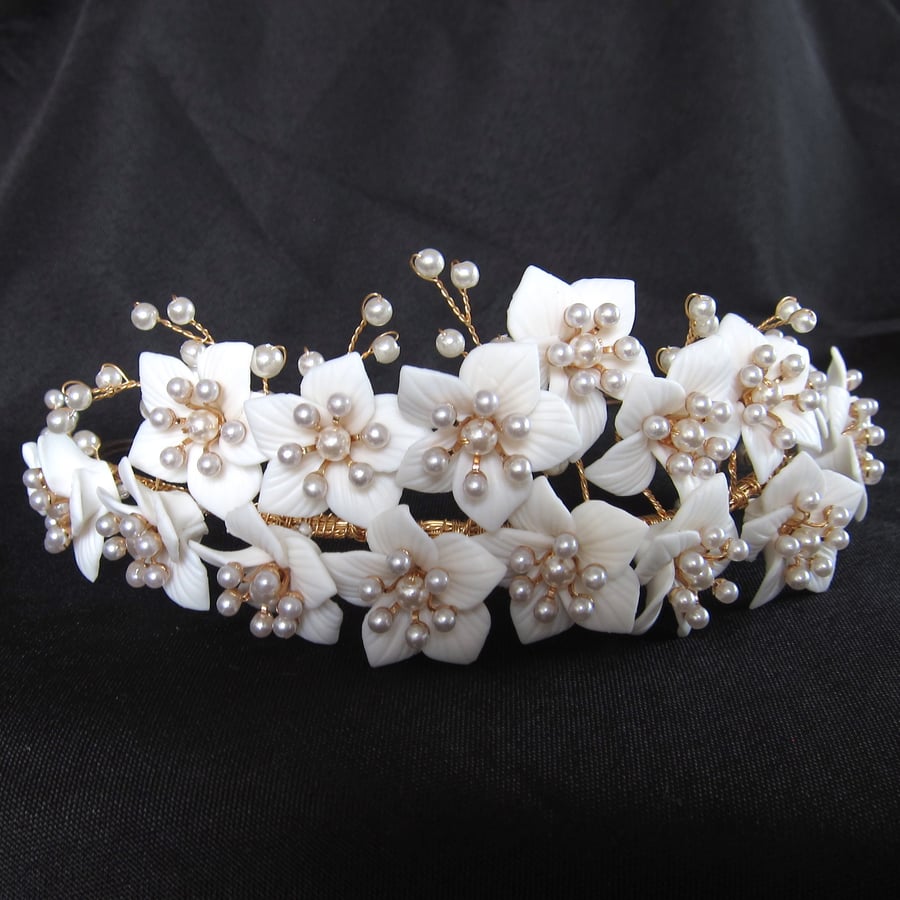 Image of Carmelita Posy headpiece