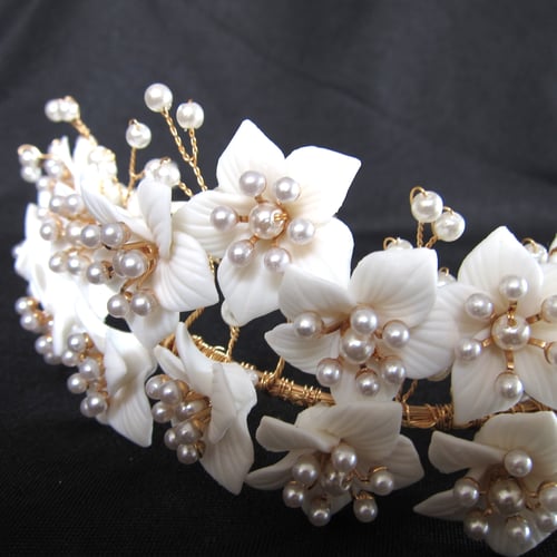 Image of Carmelita Posy headpiece