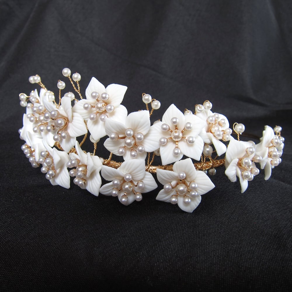 Image of Carmelita Posy headpiece