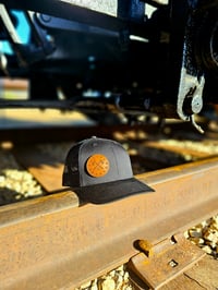 1776 leather patch hat
