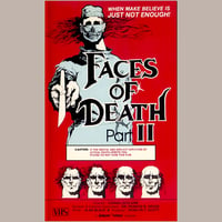 Image 1 of Faces Of Death  2 - Flag / Banner / Tapestry 