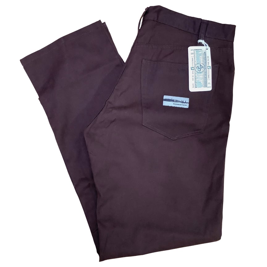 Image of DOMEstics. Mid-weight Pants brown 