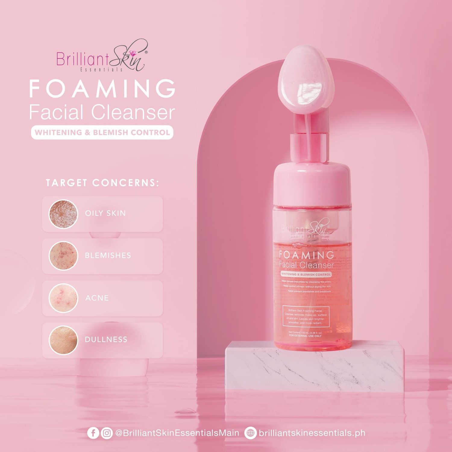 Essentials Foaming Facial Cleanser