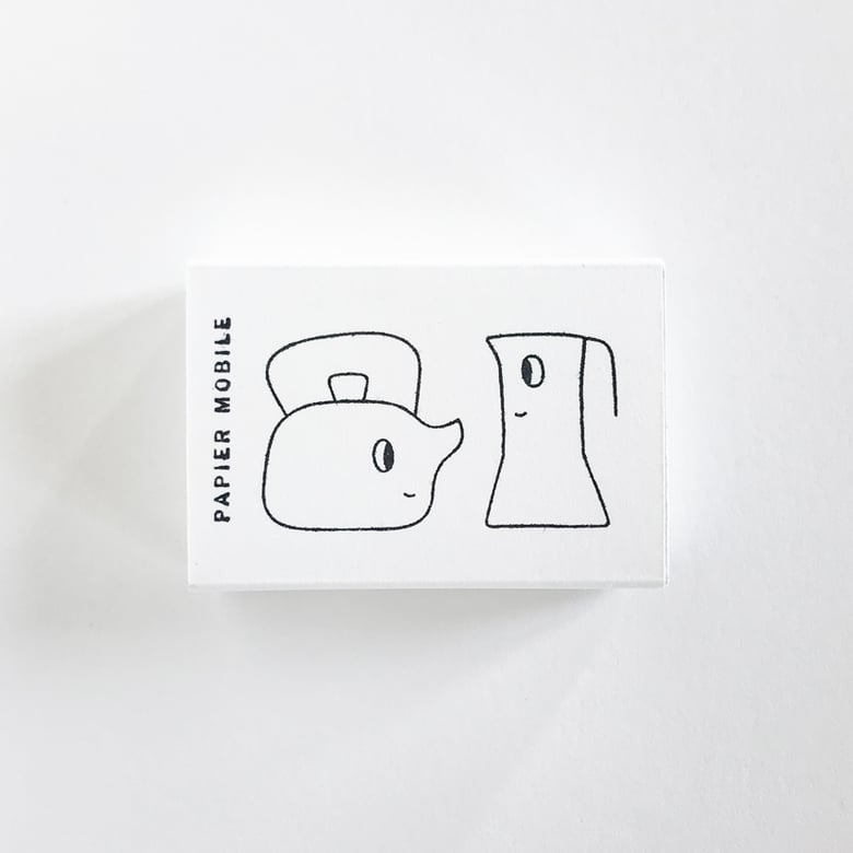 Image of Kettle & Coffee Pot, mini stamps