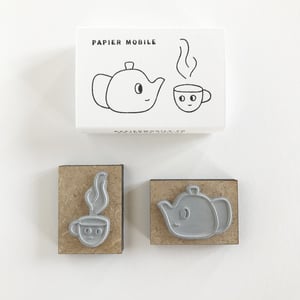 Image of Tea Time, mini stamps
