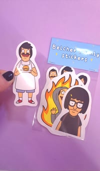 Image 3 of Belcher Family Stickers