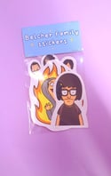 Belcher Family Stickers