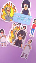 Belcher Family Stickers