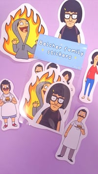 Image 5 of Belcher Family Stickers