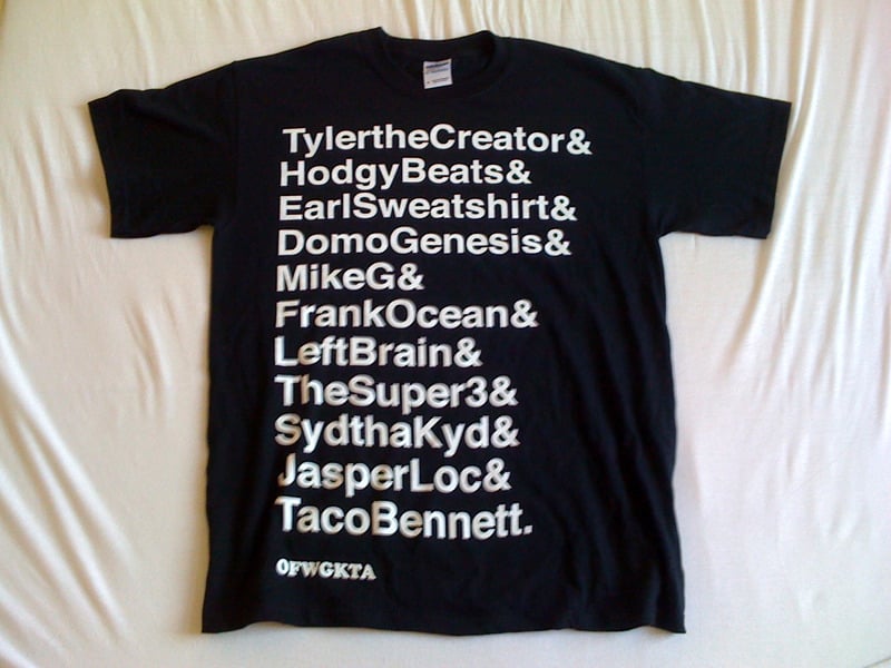 Odd Future Wolf Gang Kill Them All — OFWGKTA Shirt