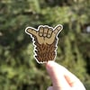 Bigfoot Hang Loose Sticker