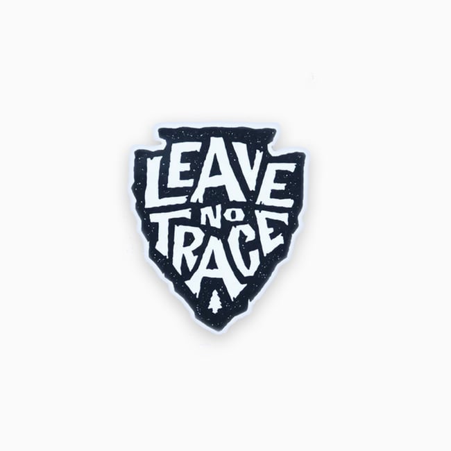 Leave No Trace Sticker
