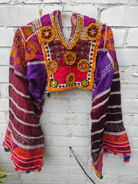 Image 1 of VINTAGE FEZ TRIBAL TOP 34 inches 