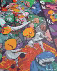 Image 4 of LOW STOCK - The Permanent Party - A3 Print