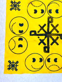 Image of smile/frown bandanna 