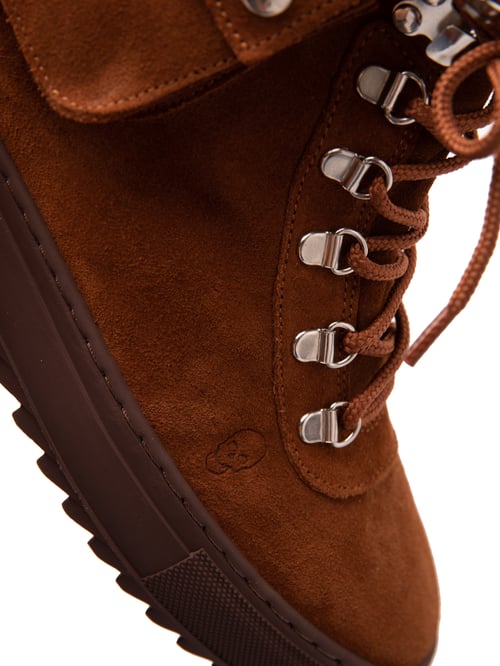Image of "Deadman" Cargo Boots (Tobacco)