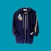 Duck Sequin Zip Hoodie Medium UK Size 12/14 