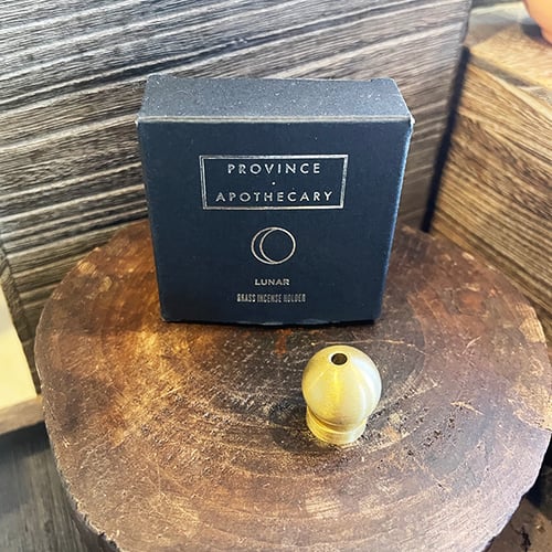 Image of Lunar Brass Incense Holder