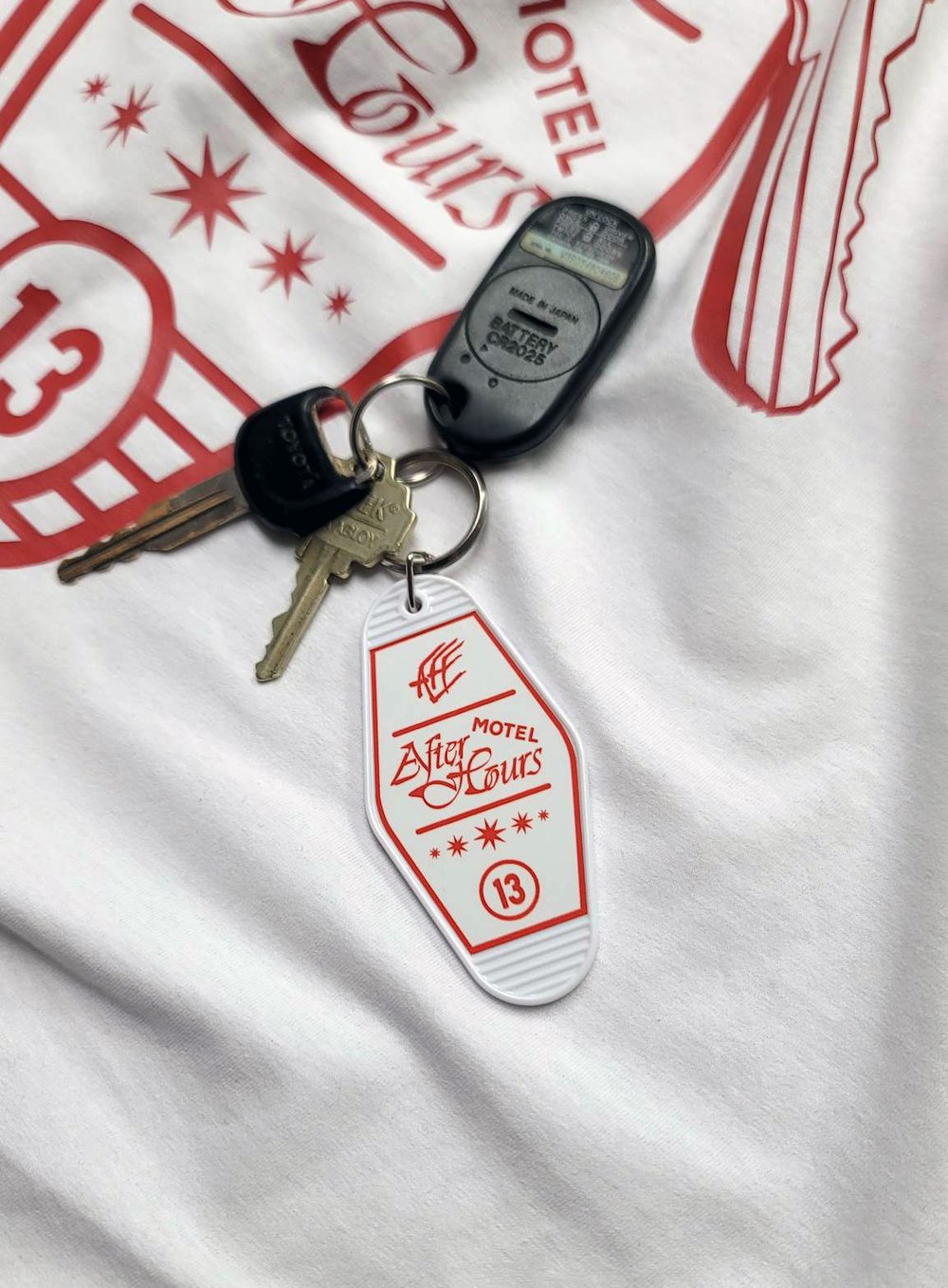After Hours Motel Keychain