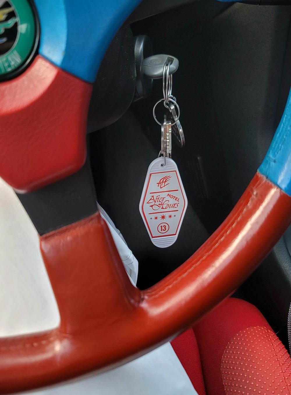 After Hours Motel Keychain