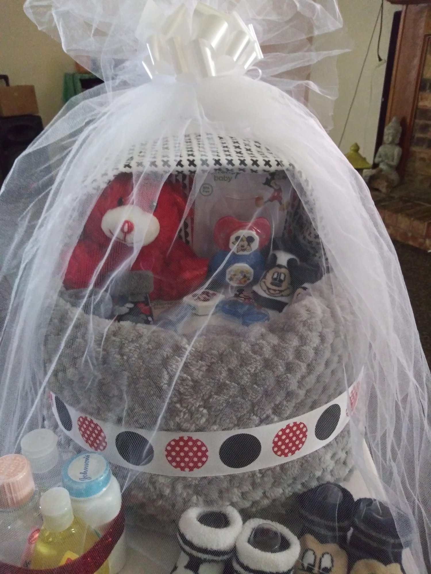 Image of Customizable more detailed diaper cake