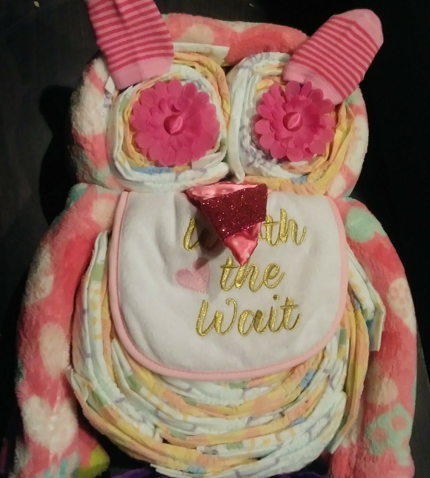 Image of Customizable more detailed diaper cake