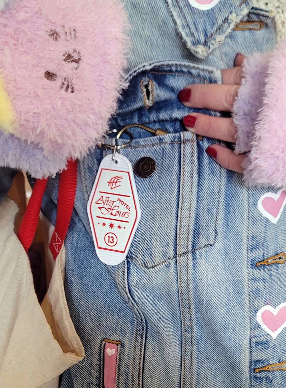 After Hours Motel Keychain