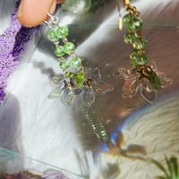 Image 4 of White lily flower dangles 