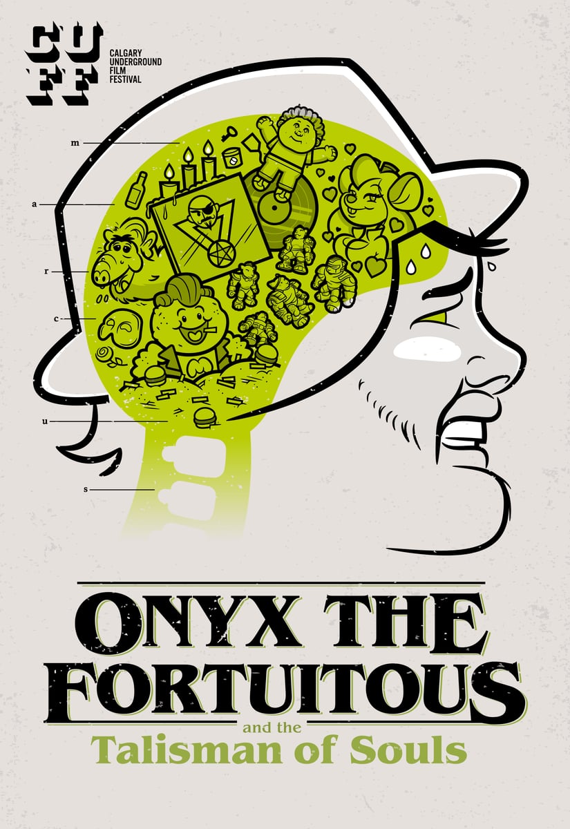 "Onyx the Fortuitous and the Talisman of Souls" CUFF Poster (LIMITED TO