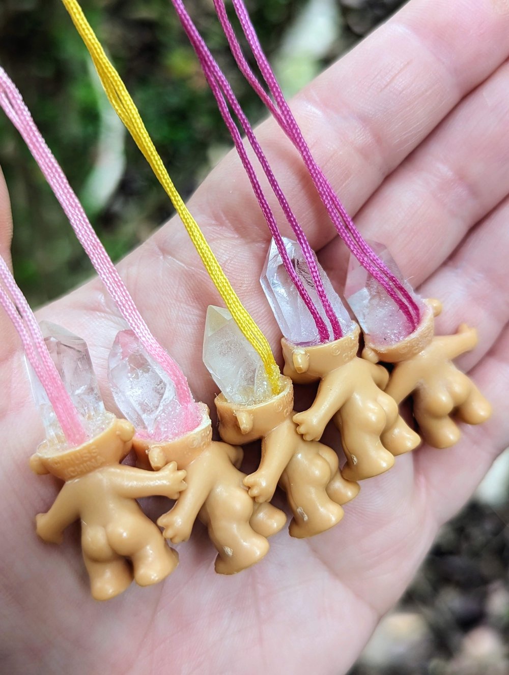 Crystal Troll Necklace