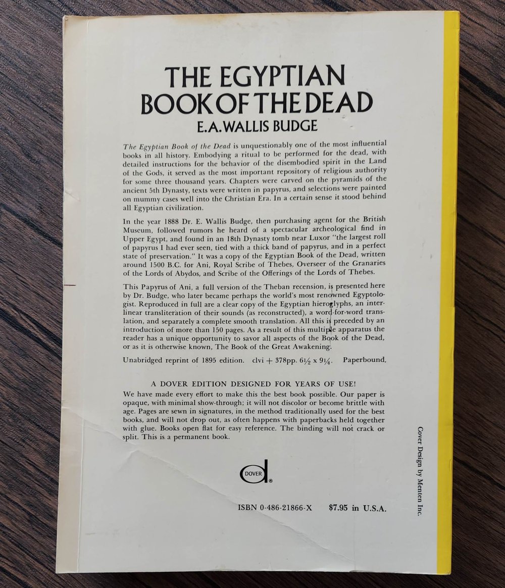 The Egyptian Book of the Dead: (The Papyrus of Ani) Egyptian Text, Transliteration, and Translation