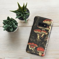 Image 4 of Dark Cottagecore Goth Inspired Vibrant Mushroom Tough case for Samsung®