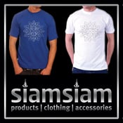 Image of Blue & White Limited Edition Sak Yant T-Shirt's - by siamsiam