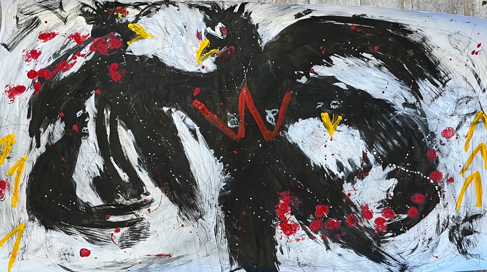 Image of Raven Woman Gives Birth 