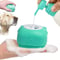 Image of Bathroom Puppy Washing Massage Dispenser Grooming Shower Brush 