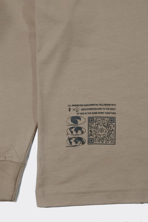 Image of "ARTIST AT WORK" LONG SLEEVE SHIRT