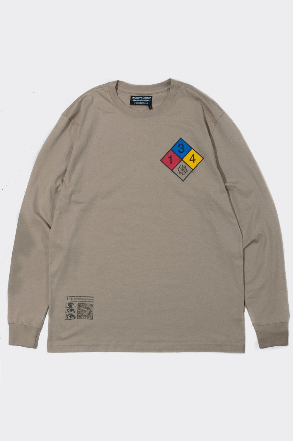 Image of "ARTIST AT WORK" LONG SLEEVE SHIRT