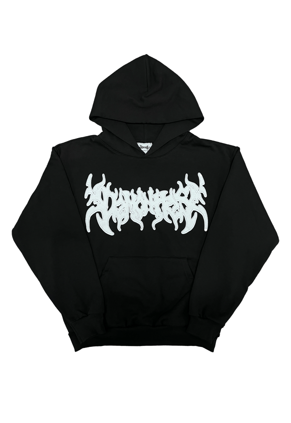 Image of SORROW NIGHTS GLOW IN THE DARK HOODIE