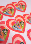 Powerpuff Girls Glitter Sticker